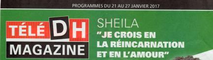 Actualité Sheila 2017 / MAJ du 22 janvier