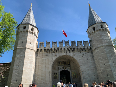  PALAIS DE TOPKAPI - porte du salut