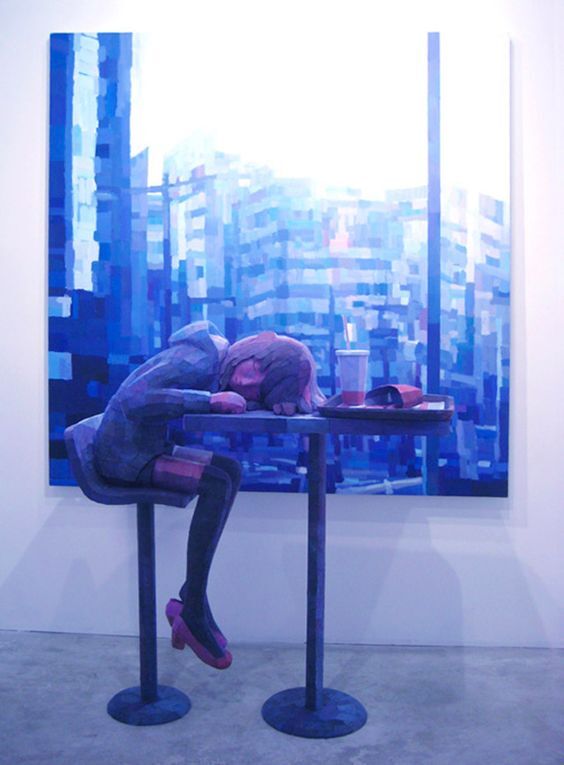 Shintaro Ohata et ses peintures à l'illusion 3D