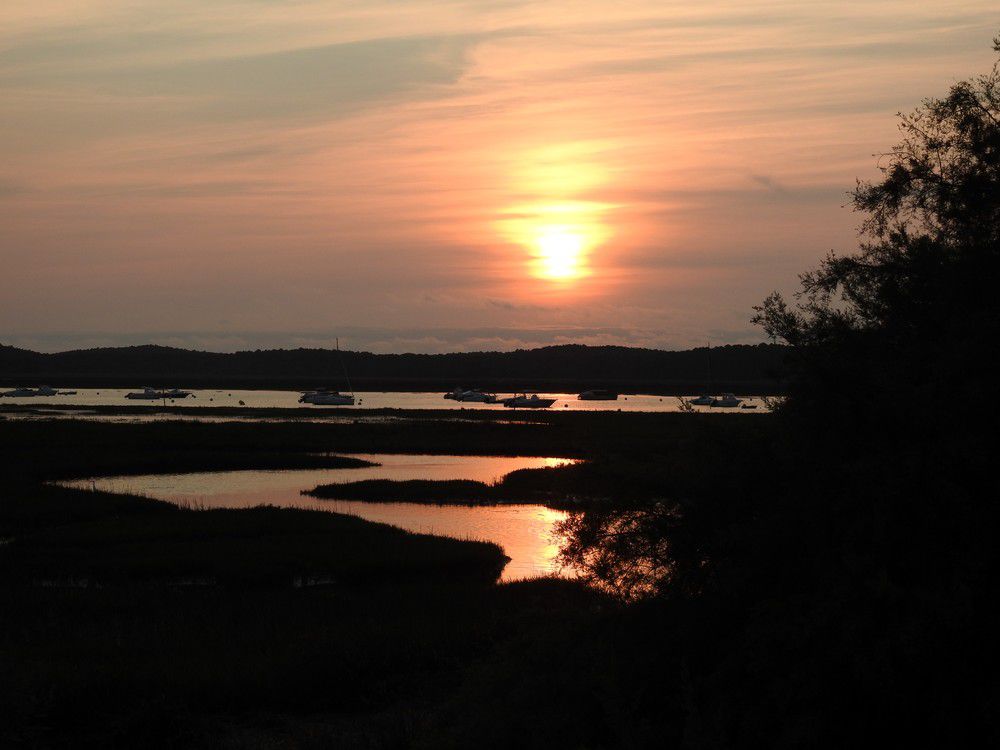 Coucher de soleil du 21 août 2021...