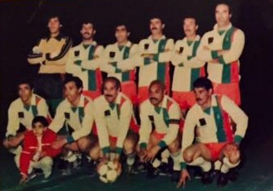 Les Vétérans du MCA avec Amirouche