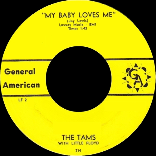 The Tams : CD " My Baby Loves Me 1964 - 1966 The Singles " Soul Bag Records DP 169 [ FR ]