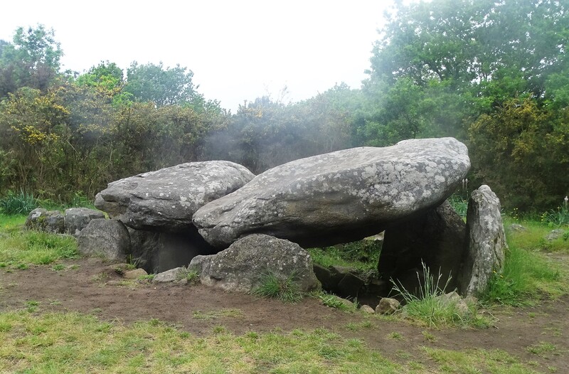 Le sentier des mégalithes à Kerzerho - Erdeven - Morbihan - Mané Braz
