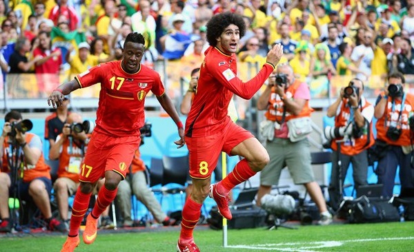 Mardi 17.06.2014 à Belo Horizente Belgique-EN 2-1 Mundial Brésil