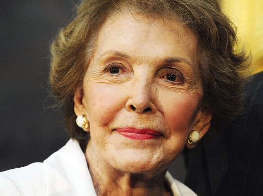 Nancy Reagan en 2009.