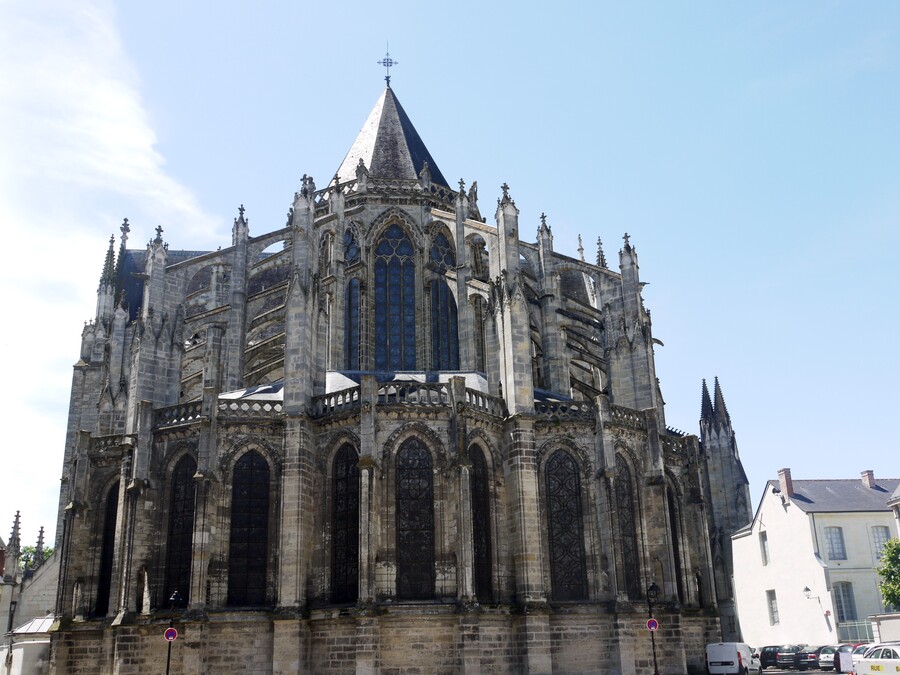 Tours - Indre et Loire - La cathédrale Saint-Gatien 