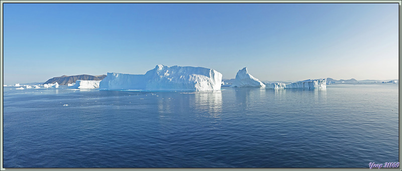 Navigation en mer de Baffin : franchissement du Cap York (Innaanganeq) - Groenland