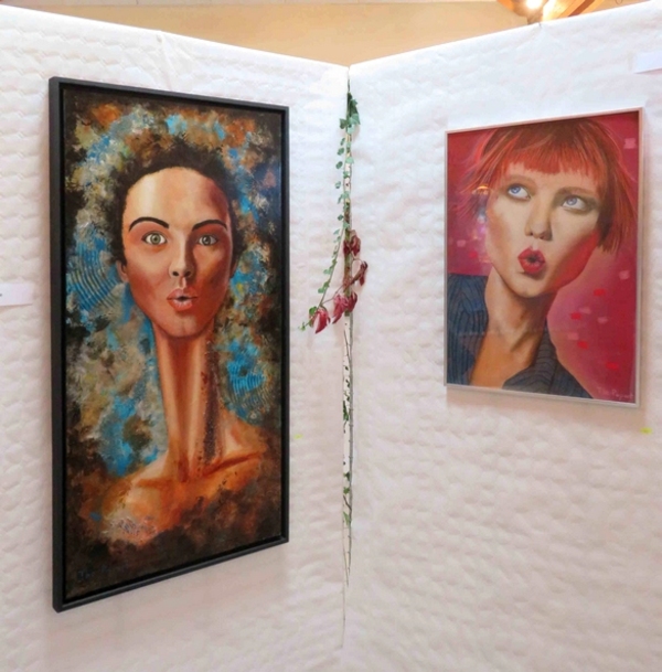 Le 15ème salon d'automne de Chamesson 2022 a présenté  de bien belles œuvres aux visiteurs ...