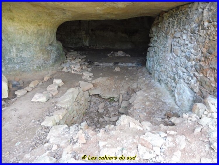 Gorges du Caramy, des grottes