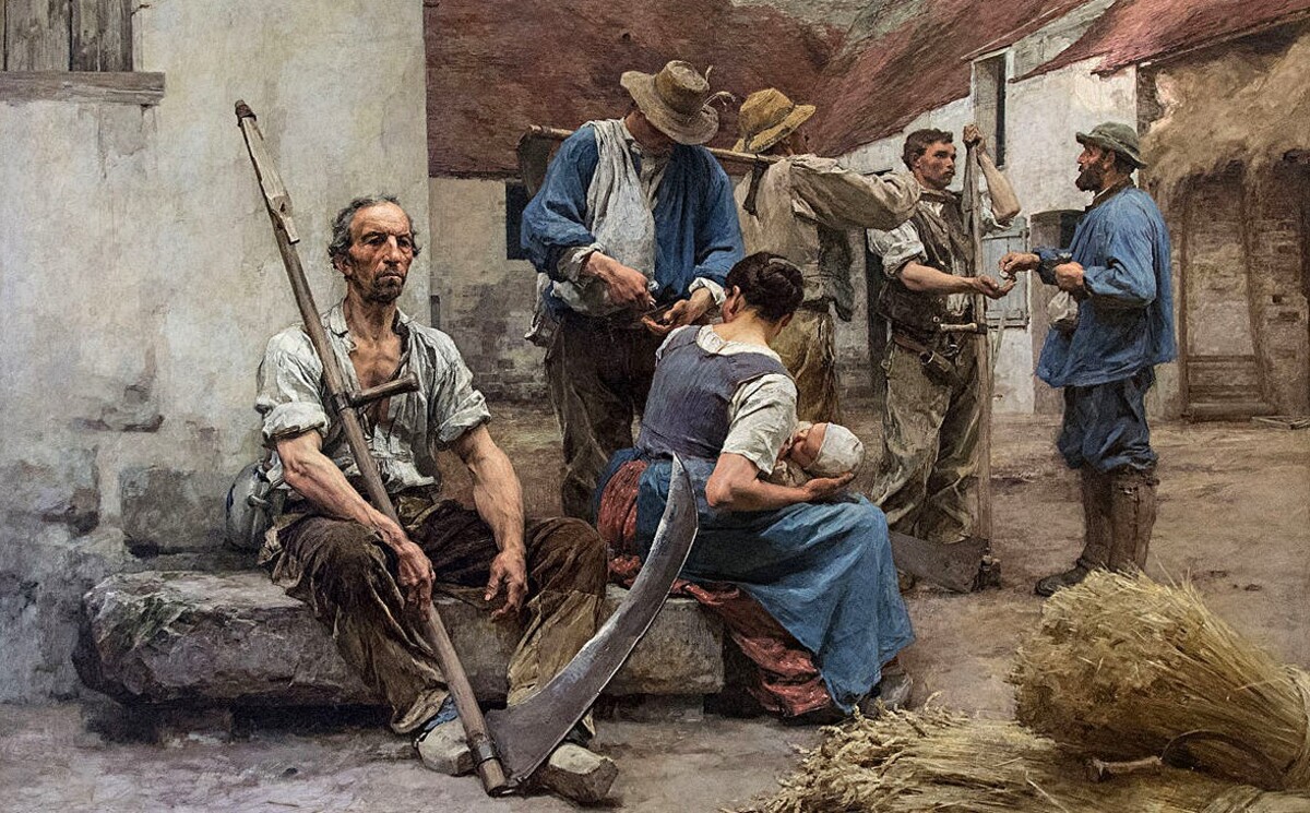 la paye des moissonneurs ( 1882)