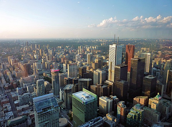 Toronto vue de la CN Tower 2