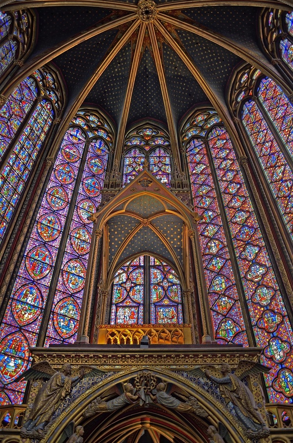 Un détail de la Sainte Chapelle