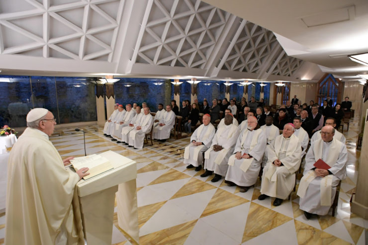 Messe à Sainte-Marthe © L'Osservatore Romano