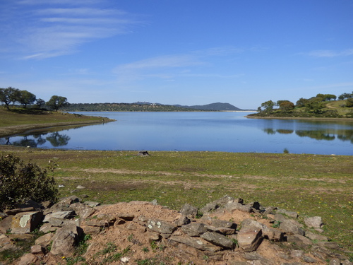 Sur les rives du barrage d'Alqueva 