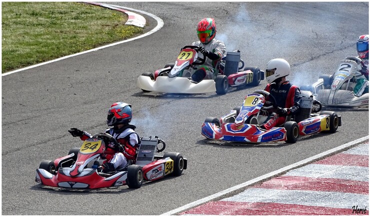 Course de karting.