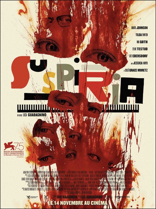 SUSPIRIA : nouvelles affiches et bande-annonce du film évènement ! Le 14 novembre 2018 au cinéma