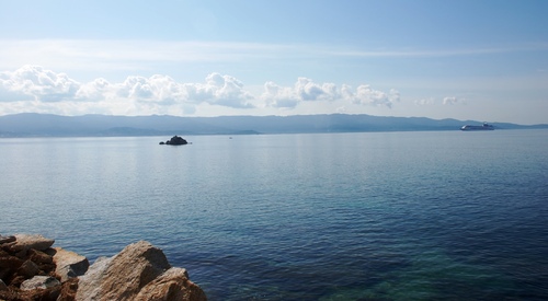 La plage à Ajaccio