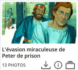 Un ange libère Pierre de prison