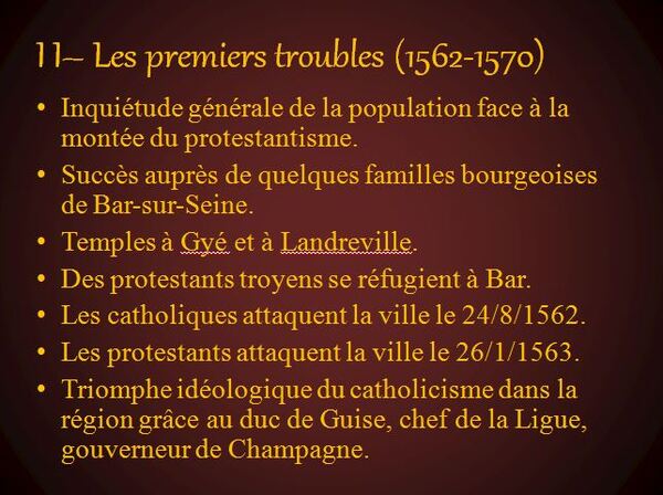 Le Barsequanais à l'époque moderne, par David Loiselet