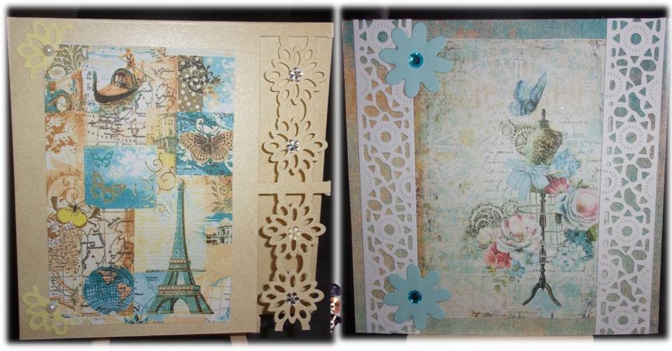 Cartes scrap "Elegantes"