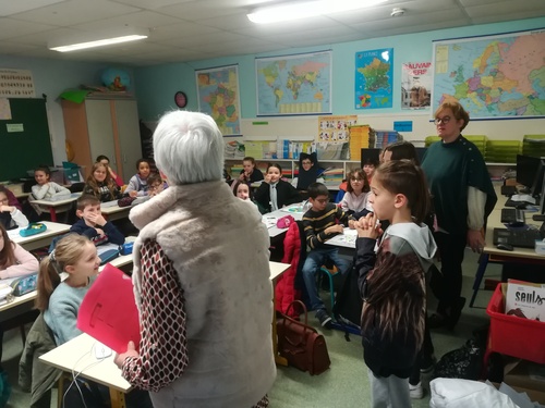 Présentation du collège Sainte-Anne en classe de CM2