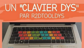 Clavier Dys : un chemin coloré pour chaque doigt - Nouvelles Technologies &  Handicap