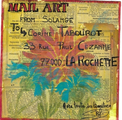 Echange de mail art sur INCARTADES