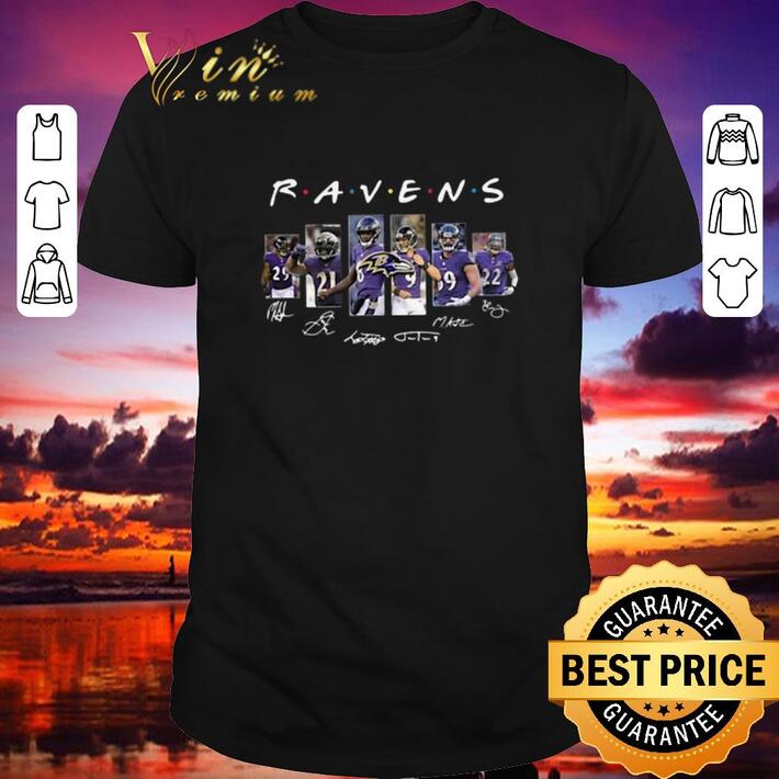 Awesome Friends Baltimore Ravens Signatures shirt