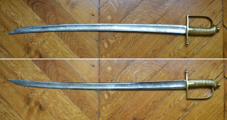 Un sabre Modèle 1767 composite