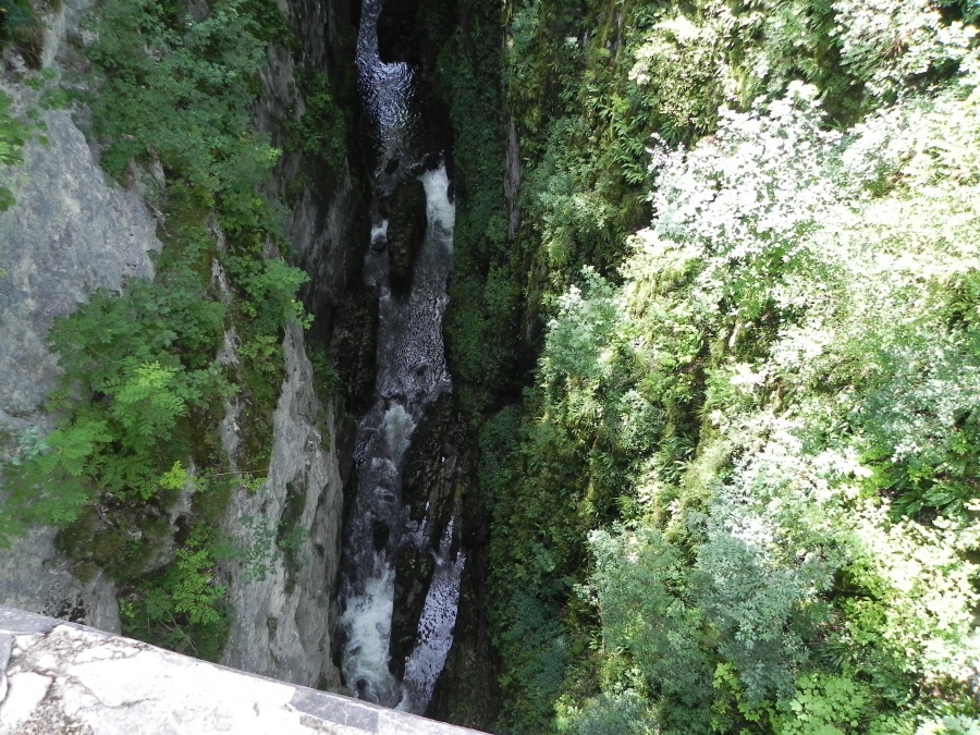 La cascade des Gorges de Langouette