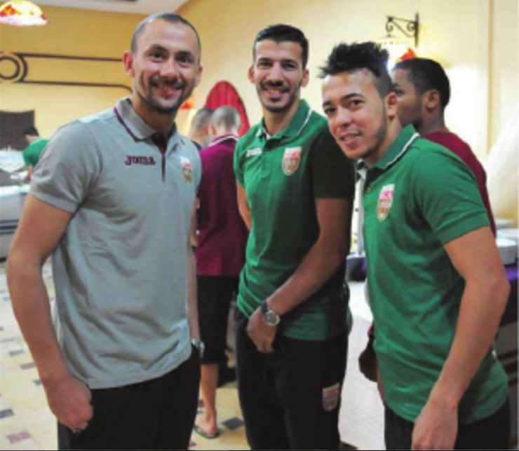 Jeudi 30.6.2016 Seguer rejoint ses coéquipiers en Tunisie
