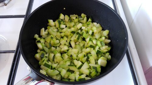 Clafoutis courgettes-parmesan