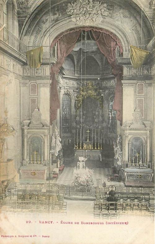 Nancy : église Notre-dame de Bonsecours
