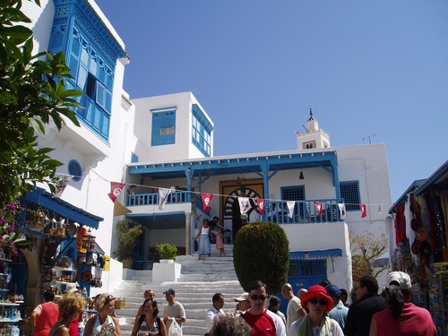 Sidi Bou Saîd en Tunisie (photos)