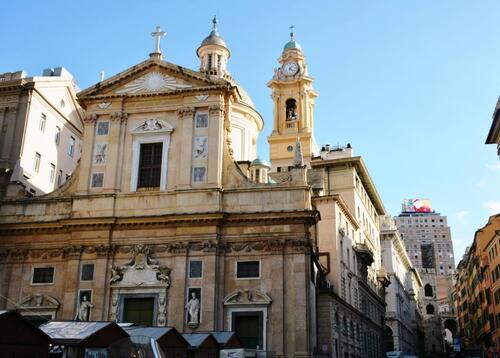 L'église del Gesù à Gênes