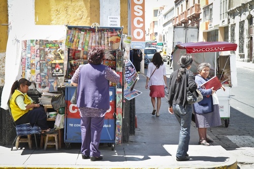 Arequipa : un petit tour dans la rue...