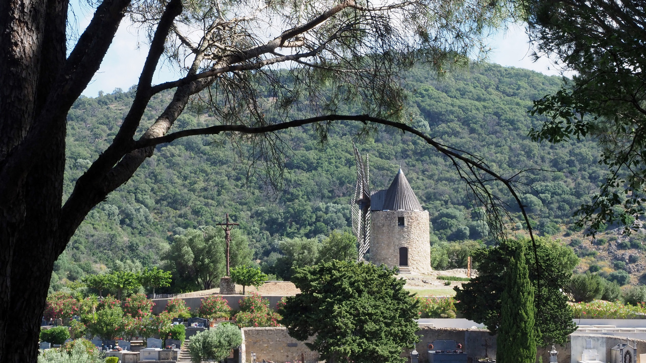 11/7 excursion à Grimaud - le moulin