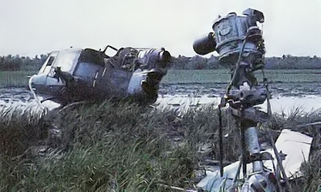 Hélicoptère américain abattu à Ap Bac, dans le delta du Mékong (2 janvier 1963)