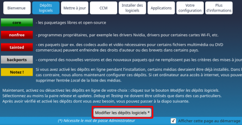 Configuration d'un poste utilisateur
