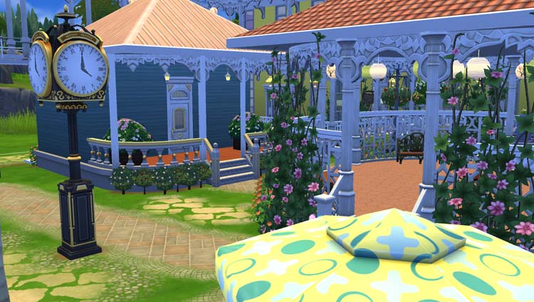 Sims 4, le village créole 