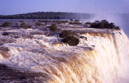 Les chutes d'Iguaçu côté Brésil et Argentine