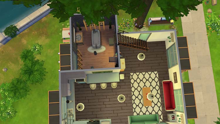 Sims 4 la Maison Morne-Vert