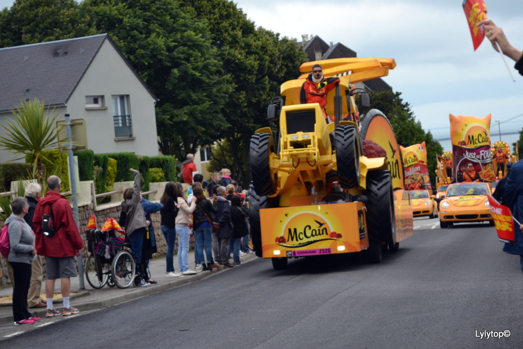 A nouveau la caravane du tour