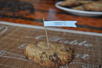 Géant cookies aux noisettes