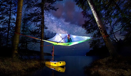 Nuit à la belle étoile ...