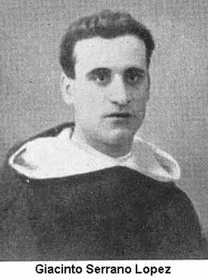 Bienheureux Hyacinthe Serrano Lopez, prêtre dominicain et martyr († 1936)