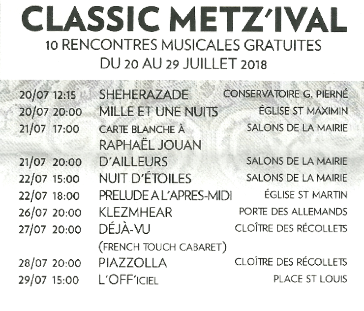 rencontres sur metz
