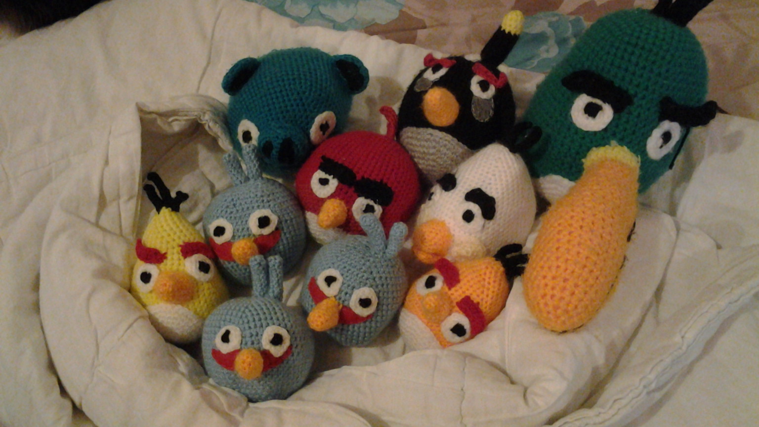 Ma famille Angry birds s'agrandi ^-^