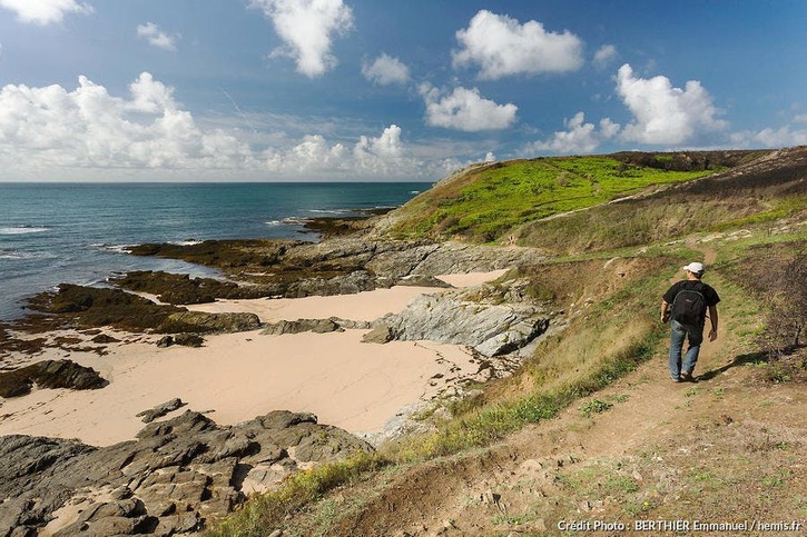 Littoral ouest de l'île de Groix, en Bretagne