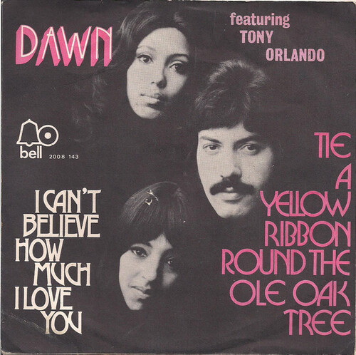 ORLANDO, Tony & DAWN - Tie A Yellow Ribbon Round The Old Oak Tree (1973) 